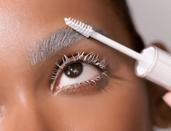 lash & brow mask application