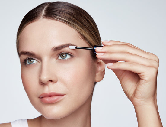 model applying revitabrow advanced